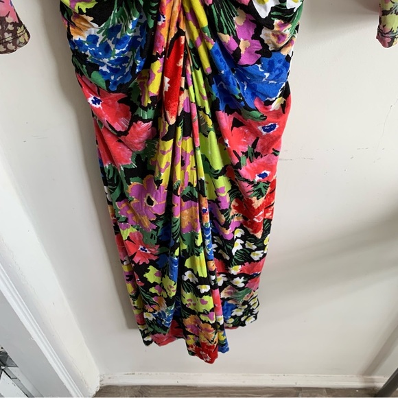 ANTHROPOLOGIE FLORAL MIDI DRESS - Picture 13 of 16